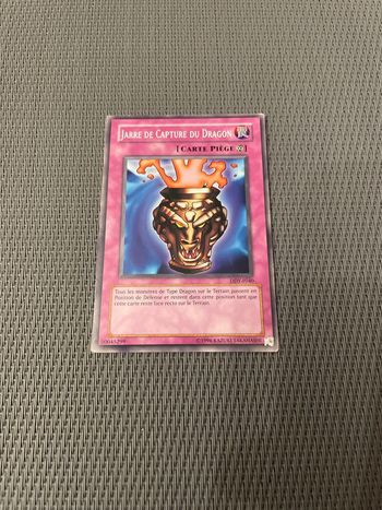 carte Yu-Gi-Oh! Jarre de Capture du Dragon DDY-F040