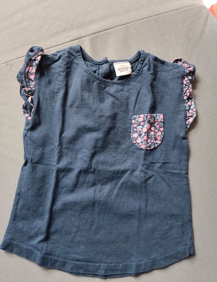 Ensemble bleu fleuri - photo numéro 3