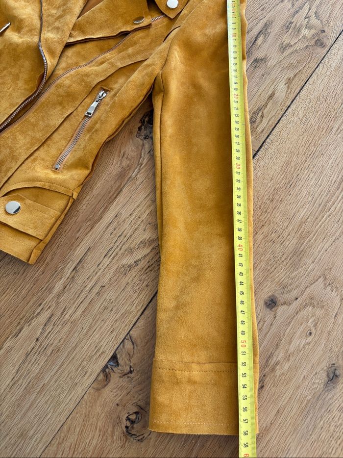 Veste Perfecto moutarde - photo numéro 9