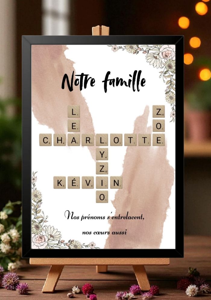 Affiche famille personnalisé - photo numéro 3