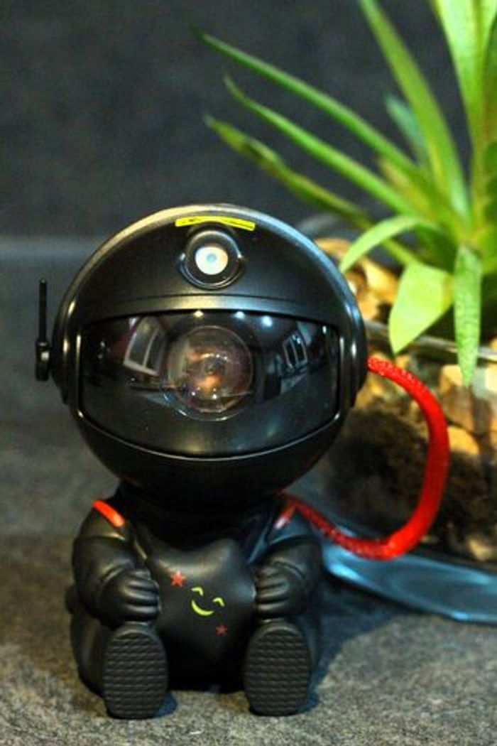 Lampe led astronaute veilleuse nébuleuse noire