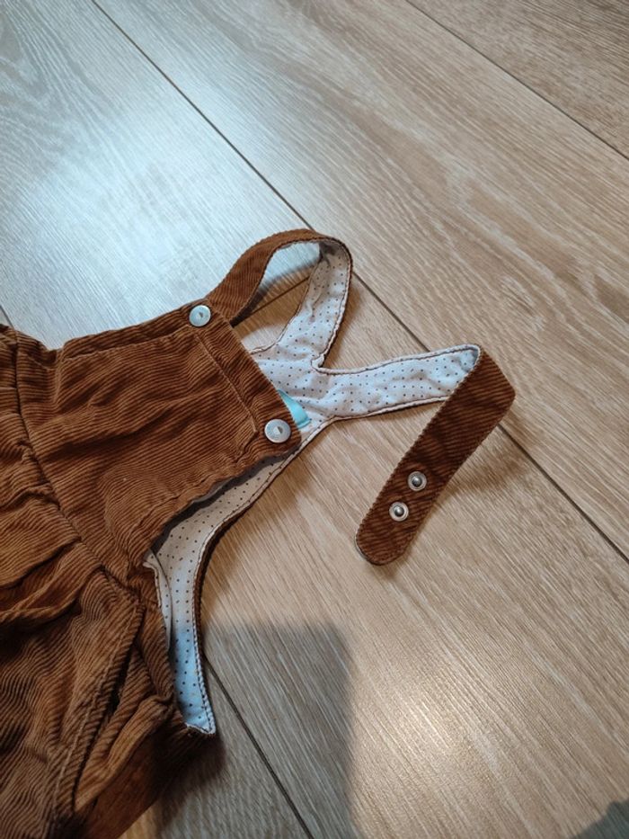 Salopette short obaibi taille 23 mois - photo numéro 2