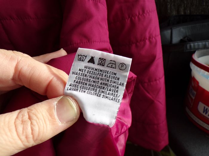 Parka rose violette taille L - photo numéro 4