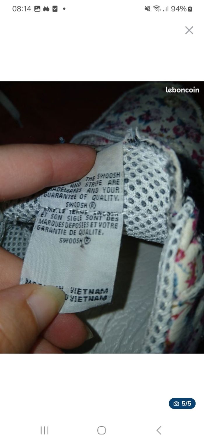 Baskets nike air - photo numéro 5