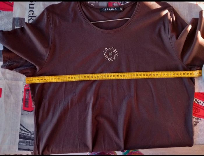 Tee short manches courtes femme taille 42 - photo numéro 3