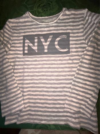 Pull gris 8 ans garçon Zara