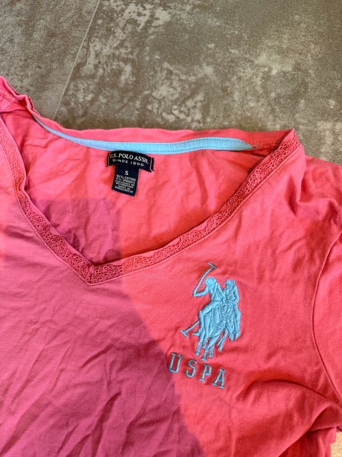 t-shirt polo US polo assn - photo numéro 2