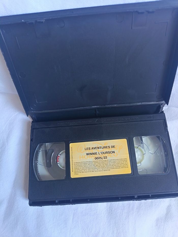 VHS les aventures de Winnie l'ourson walt Disney - photo numéro 5