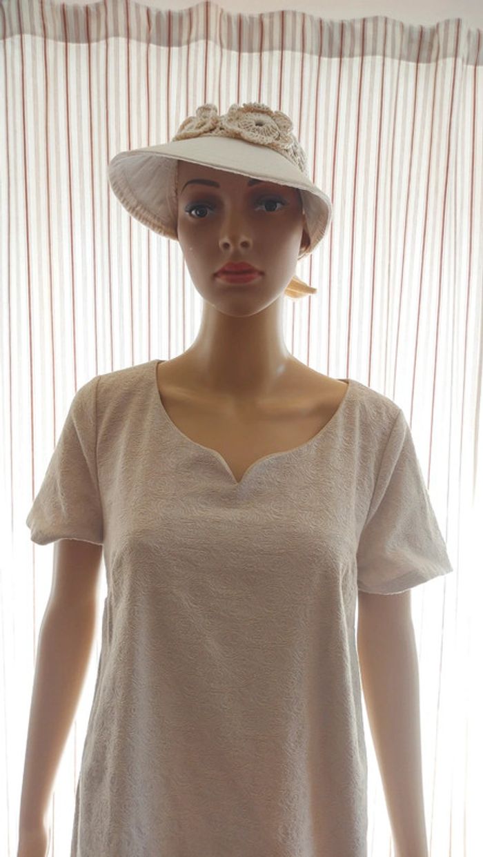 Robe Axiome Women taille 44 couleur beige - photo numéro 2
