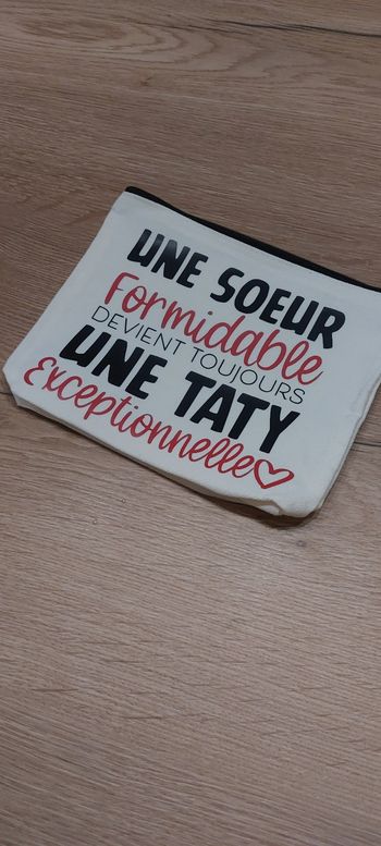 Pochette marraine, taty, amie, cousine