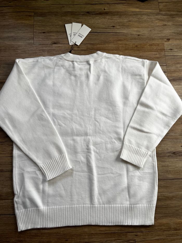 Pull ami Paris blanc - photo numéro 6