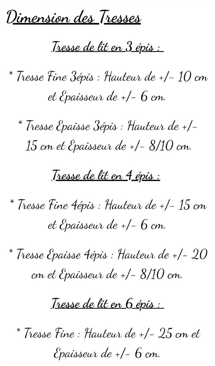 Tresse de lit 2m50 - photo numéro 2