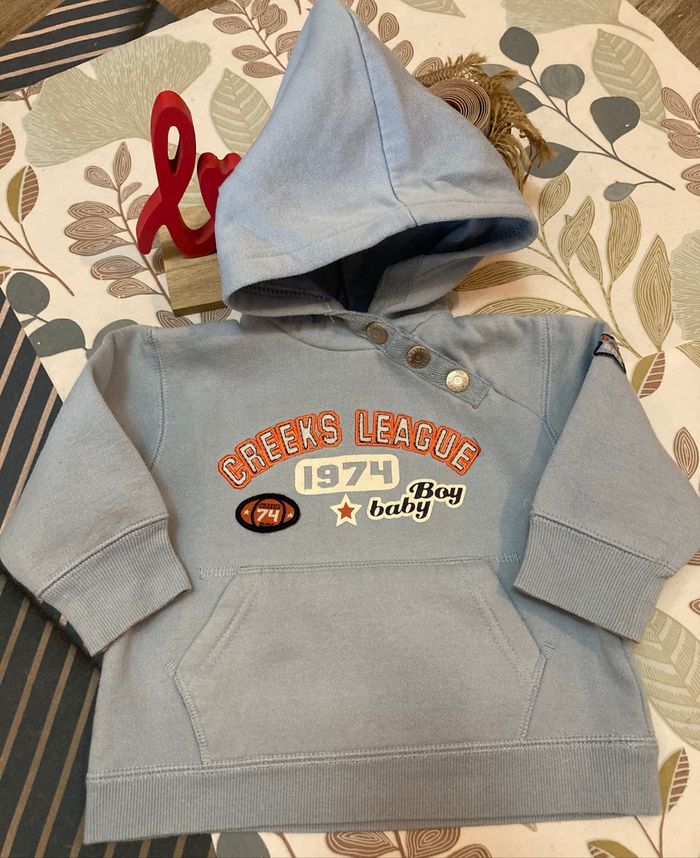 3 pulls 1 gilet 12 mois - photo numéro 6