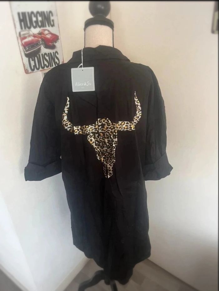 Très belle robe tunique taille unique made in Italy neuf - photo numéro 3