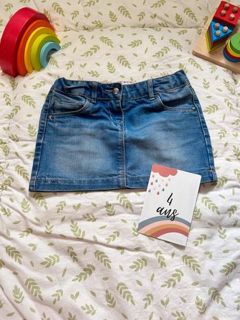 Jupe en jean 4-5 ans Tex