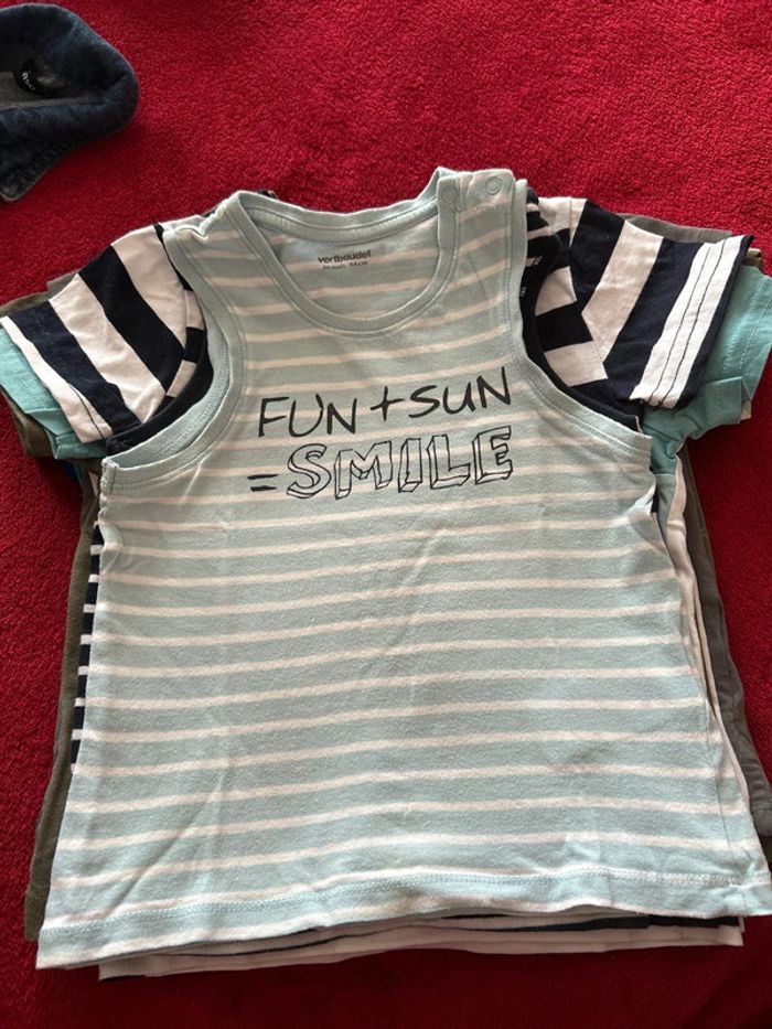 Lot 12 tee-shirts 3ans - photo numéro 14