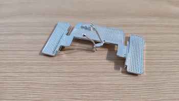 Support pédalier + levier miniature Bburago Burago Mercedes-Benz SSK 1928 1/24 1/24e 1/24ème #C11