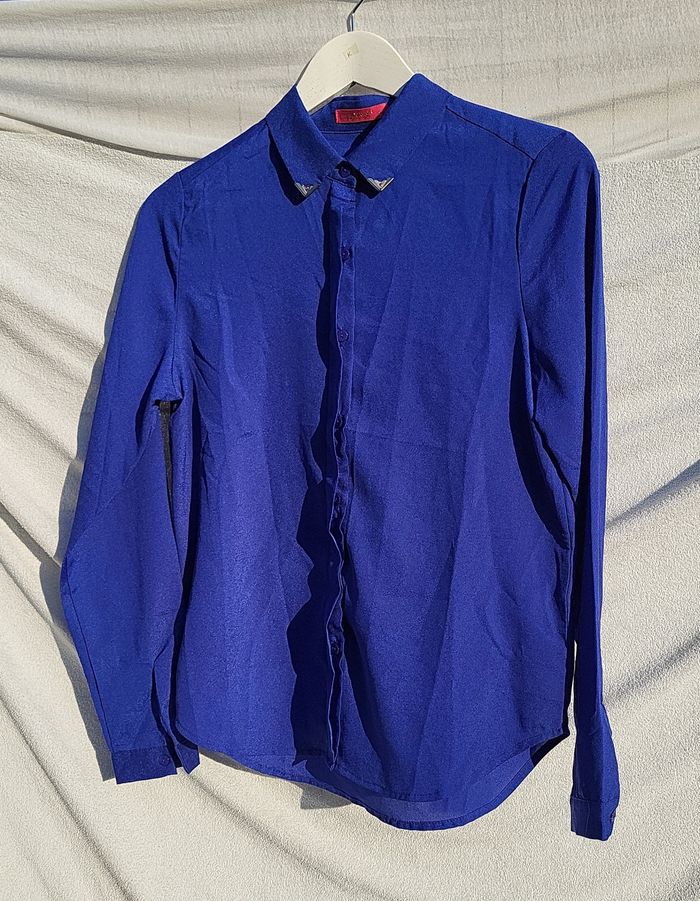 Chemise bleu électrique - photo numéro 3