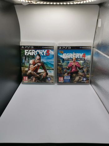Jeux PS3 lot 2 jeux farcry 3+4