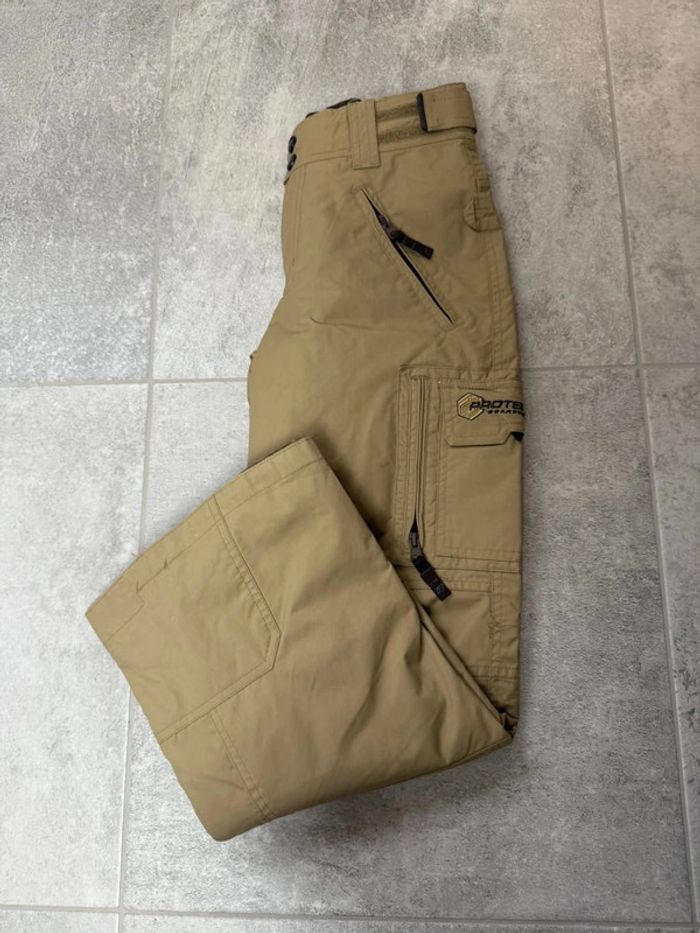 Pantalon de ski garçon Protest taille 140 cm, 10 ans beige