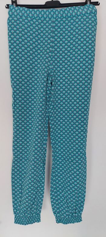 Pantalon léger bleu Okaïdi