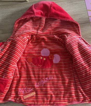 Veste très chaude et réversible  12 mois
