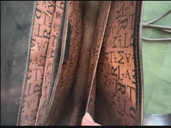 Sac Lamarthe vintage en cuir noir - photo numéro 5