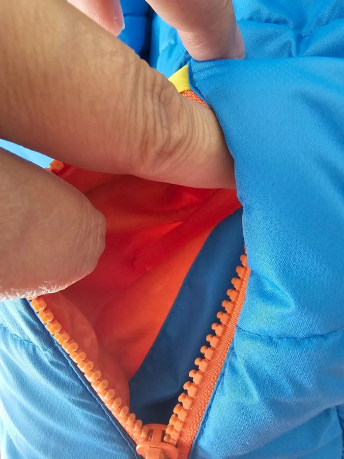 Veste /manteau ski bleu /jaune garçon 10ans/elite aquabade - photo numéro 11