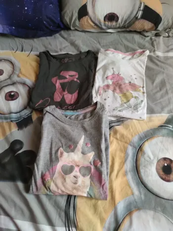 3 t-shirts primark