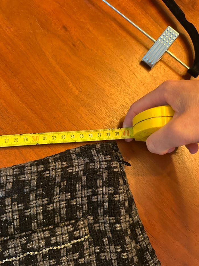 Short en tweed à carreaux – Claudie Pierlot – Taille 40 - photo numéro 12