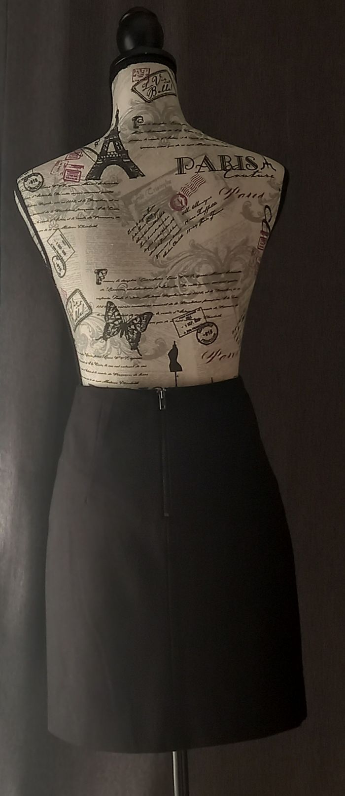 Jupe cuir Esprit Taille xs 34 - photo numéro 2