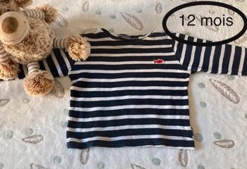 Pull fin bébé garçon 12 mois