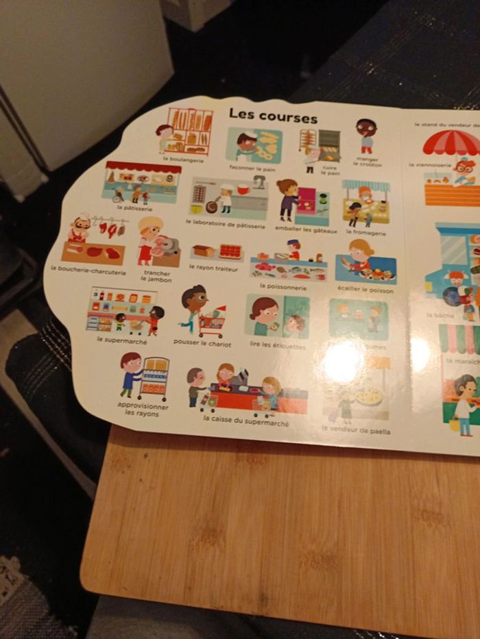 Livre cartonné La cuisine à partir de 3a - photo numéro 2