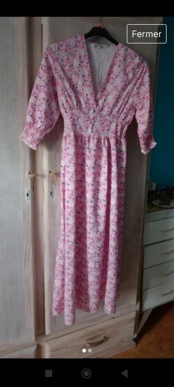 Robe vintage a fleurs