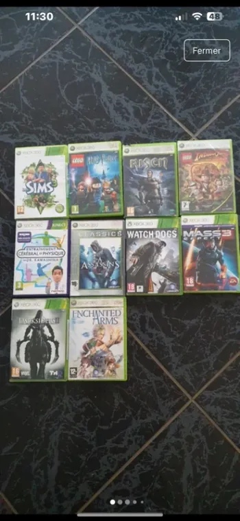 Jeux de Xbox 360