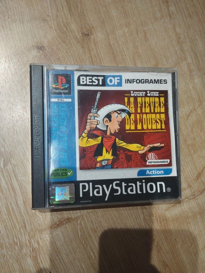 Lucky luke la fièvre de l'ouest ps1