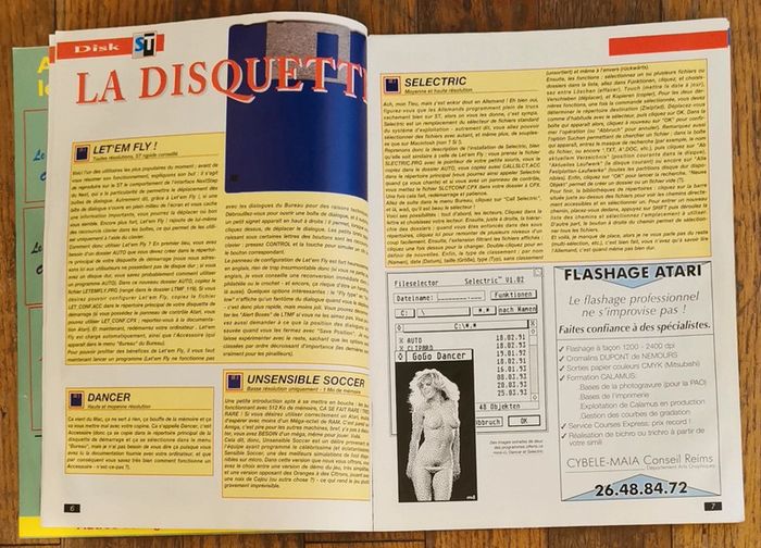 Ancien magazine ST Atari n°72 1993 vintage - photo numéro 3