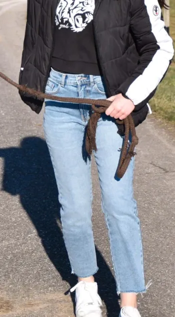 Jean Mom coupé