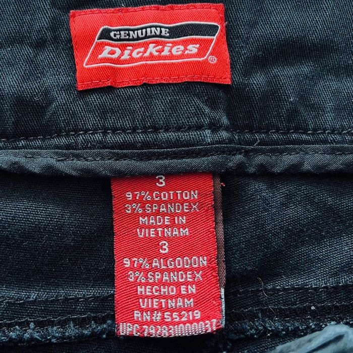 Pantalon évasé (flare) noir Dickies Genuine pour femme, taille W 27 (36 taille française) - photo numéro 6