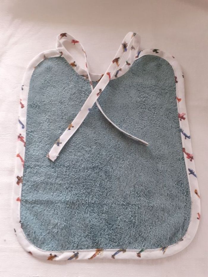 Bavoir en tissu éponge-Fait Main
