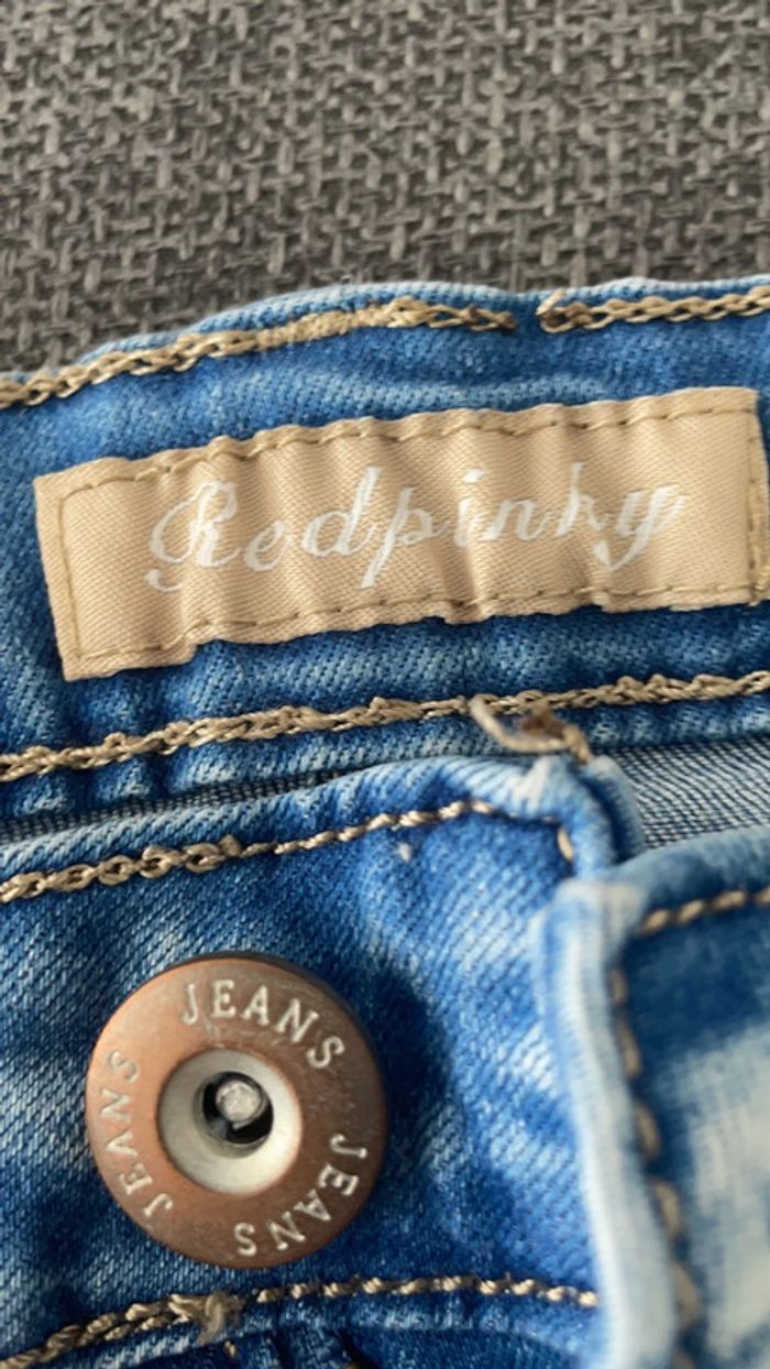 Short long en jean troué - photo numéro 2