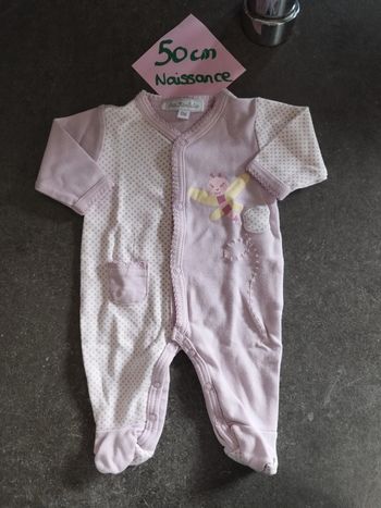 Pyjama coton papillon 0 mois