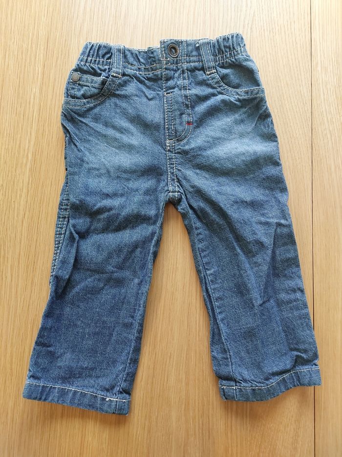Lot 2 pantalons 12m/74cm - photo numéro 3