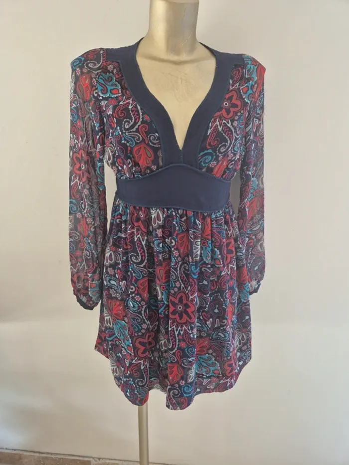 Robe pépé jeans taille m