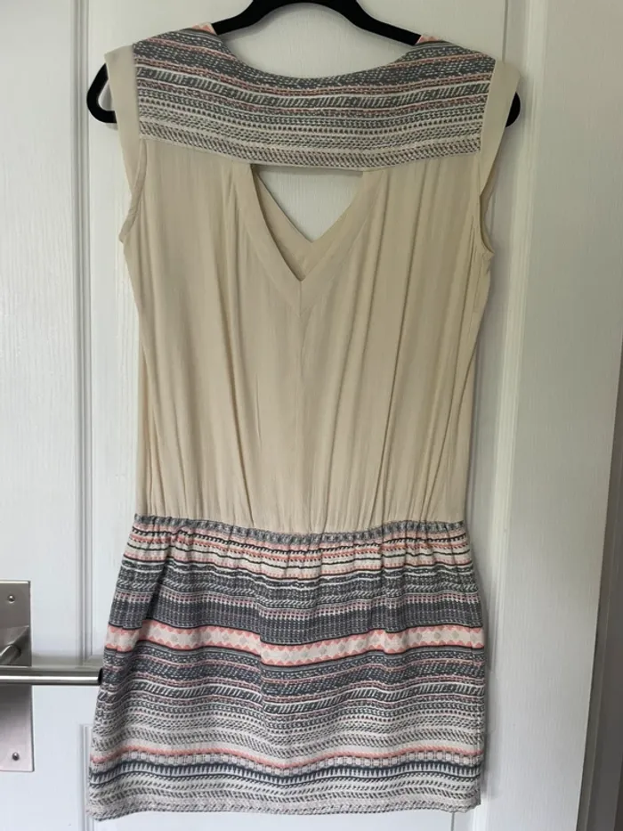 Robe beige Miss K - photo numéro 5