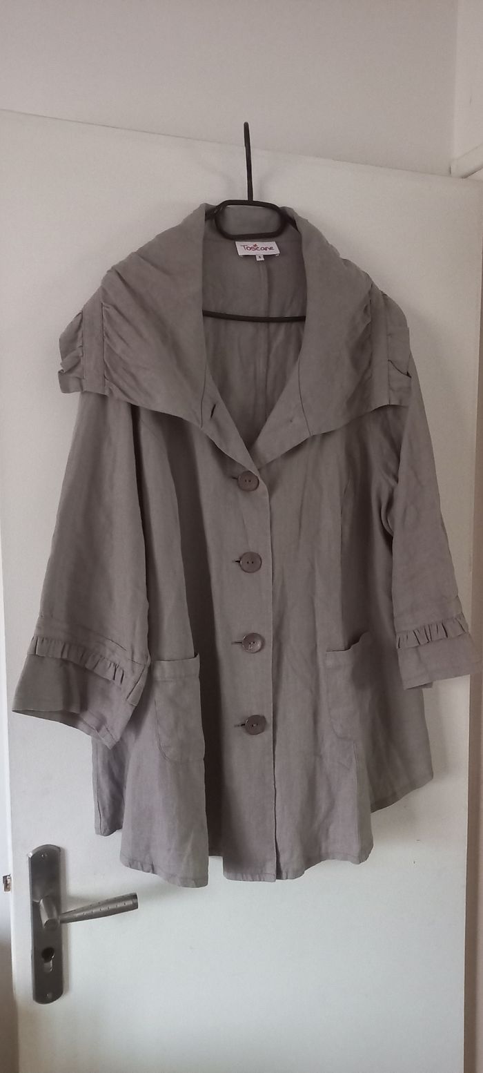 Veste en lin toscane