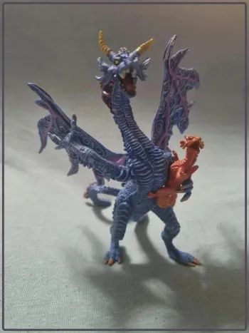 Dragon et son bébé plastoy