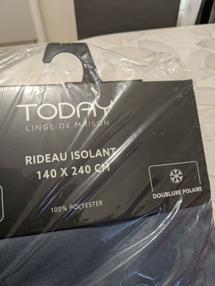 Beau rideau Today, opaque, isolant du froid et du chaud. Taille 140/240 - photo numéro 8