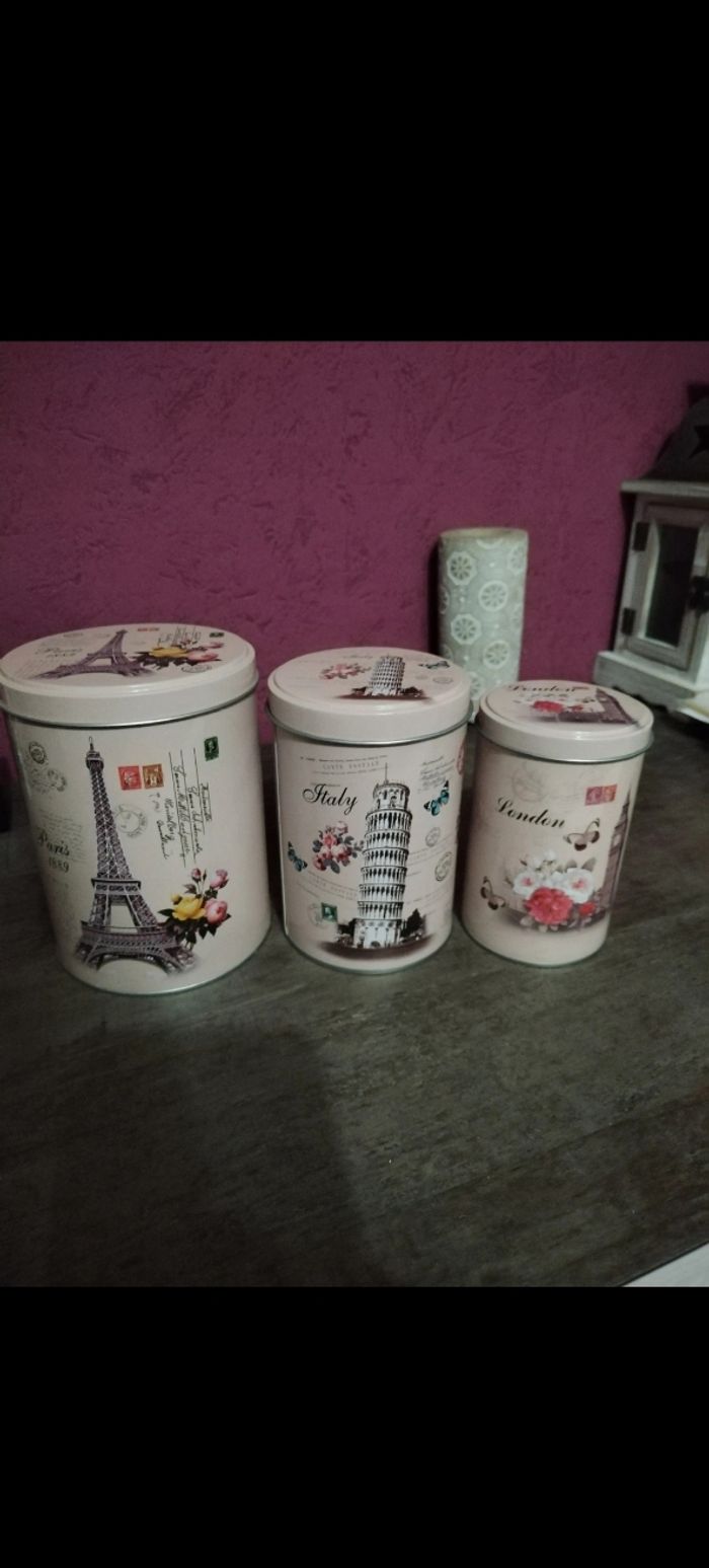 Lot de 3 boîtes