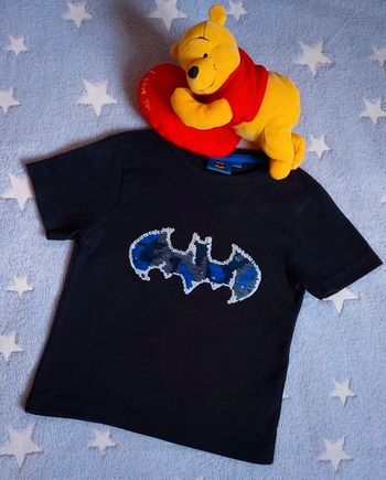 Tee-shirt sequins réversibles